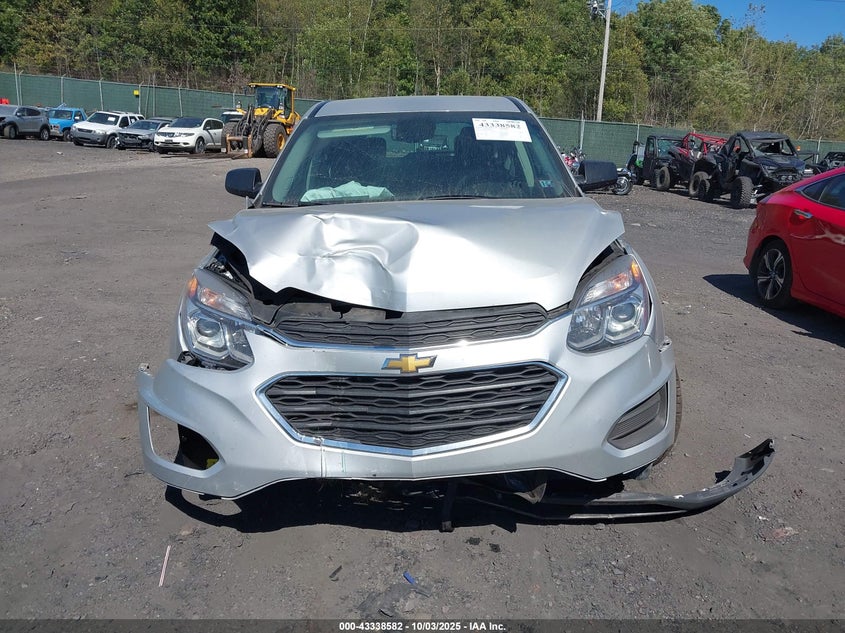 2017 Chevrolet Equinox Ls VIN: 2GNFLEEK4H6145674 Lot: 43338582