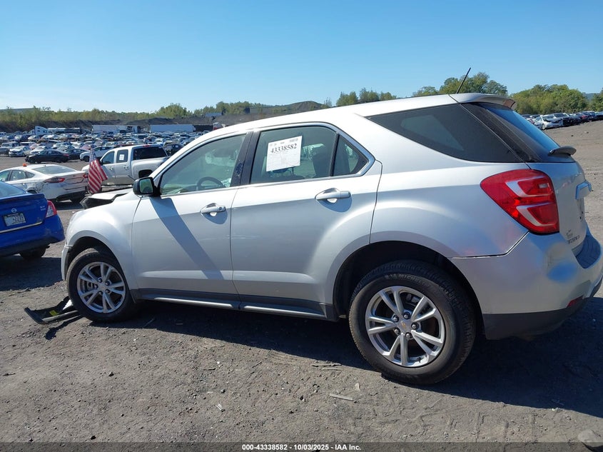 2017 Chevrolet Equinox Ls VIN: 2GNFLEEK4H6145674 Lot: 43338582