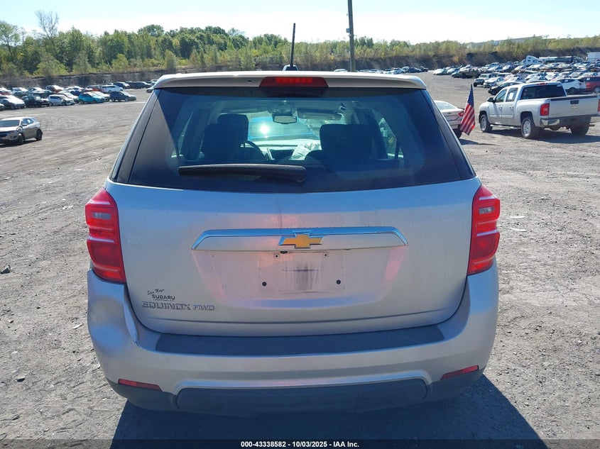 2017 Chevrolet Equinox Ls VIN: 2GNFLEEK4H6145674 Lot: 43338582