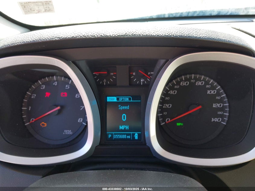 2017 Chevrolet Equinox Ls VIN: 2GNFLEEK4H6145674 Lot: 43338582