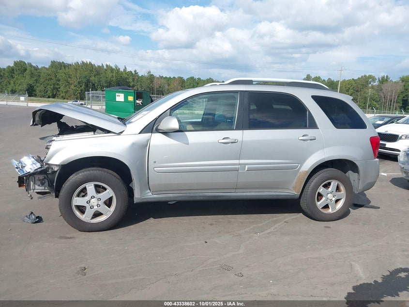 2008 Pontiac Torrent VIN: 2CKDL33F586316144 Lot: 43338602