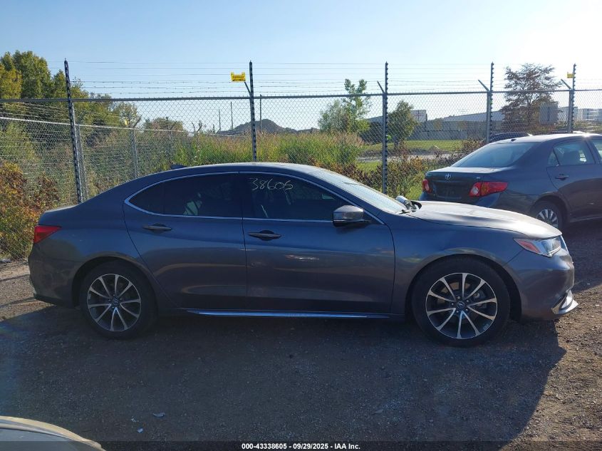 2018 Acura Tlx Tech Pkg VIN: 19UUB3F56JA005751 Lot: 43338605