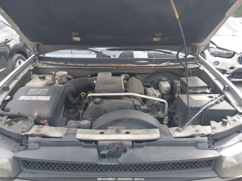 2004 Chevrolet Trailblazer Ls VIN: 1GNDS13S242133570 Lot: 43338621