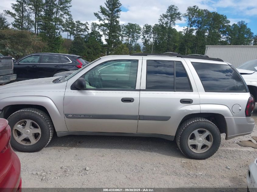 2004 Chevrolet Trailblazer Ls VIN: 1GNDS13S242133570 Lot: 43338621