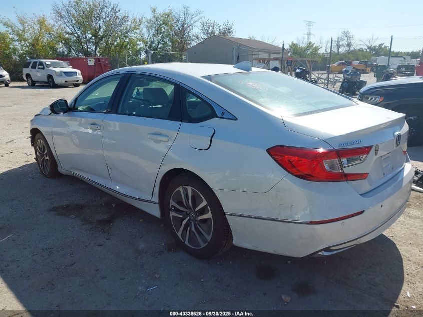 2021 HONDA ACCORD HYBRID EX-L 1HGCV3F53MA015354