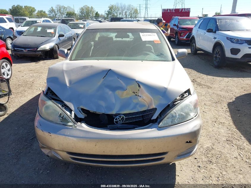 2002 Toyota Camry Le VIN: 4T1BE32K52U517053 Lot: 43338639