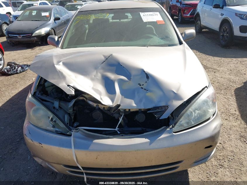 2002 Toyota Camry Le VIN: 4T1BE32K52U517053 Lot: 43338639