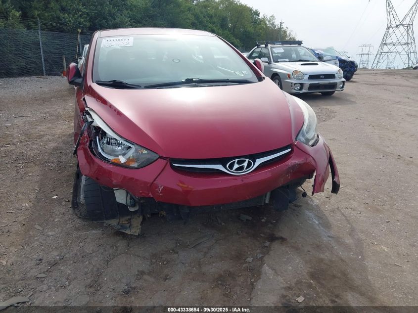 2014 Hyundai Elantra Se VIN: 5NPDH4AEXEH466668 Lot: 43338654