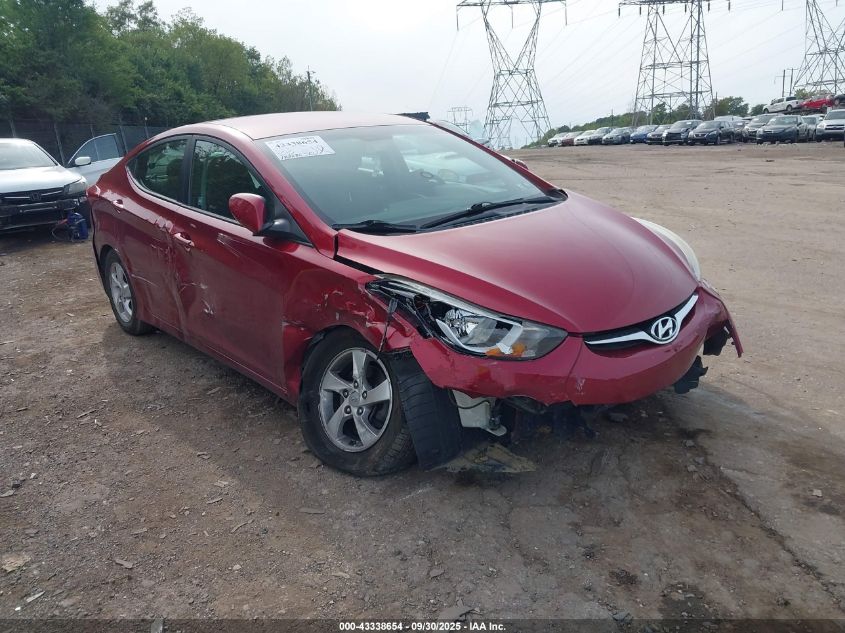 2014 Hyundai Elantra Se VIN: 5NPDH4AEXEH466668 Lot: 43338654