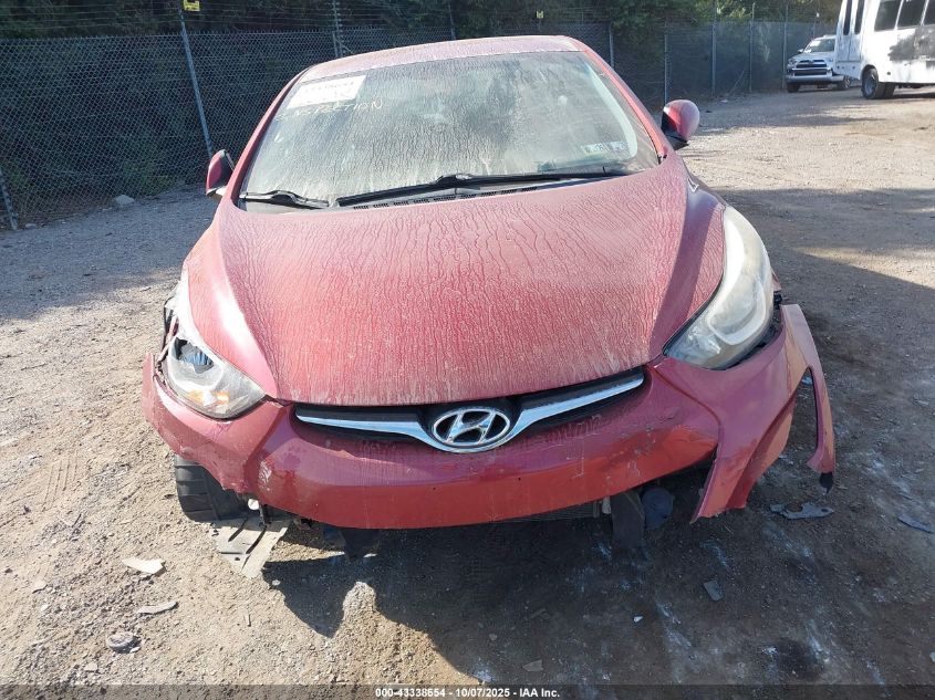 2014 Hyundai Elantra Se VIN: 5NPDH4AEXEH466668 Lot: 43338654