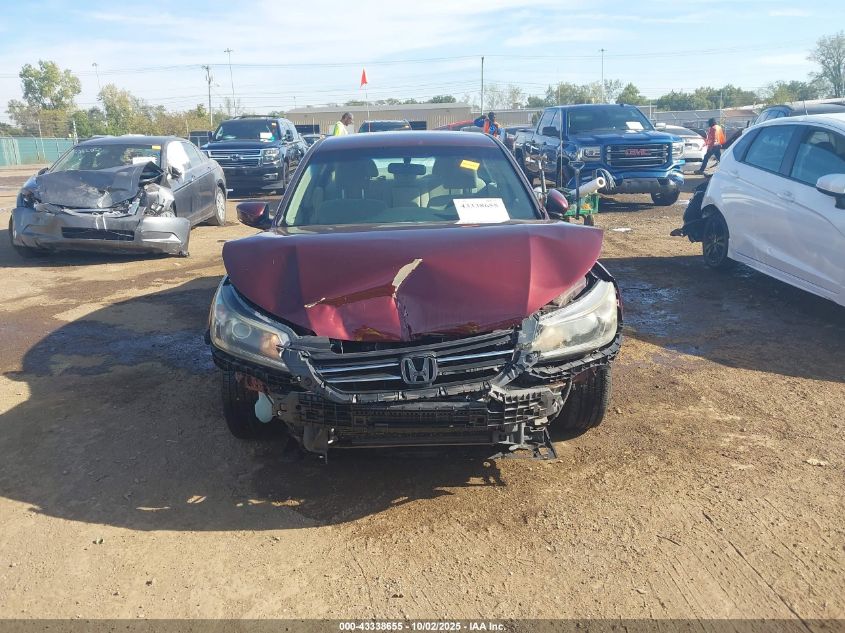2013 Honda Accord Lx VIN: 1HGCR2F38DA180801 Lot: 43338655
