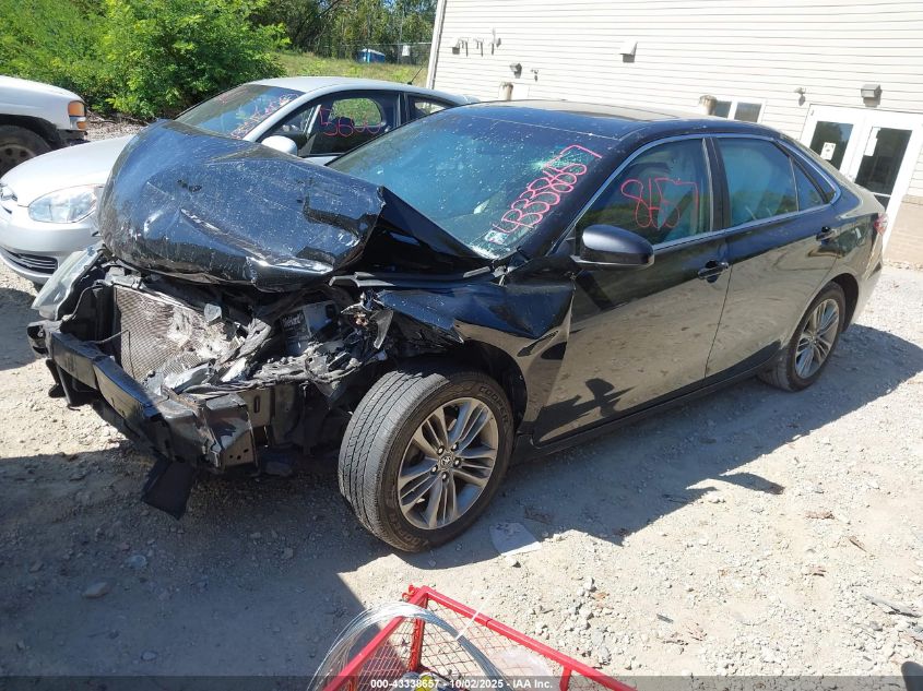 2017 TOYOTA CAMRY SE - 4T1BF1FK6HU300065
