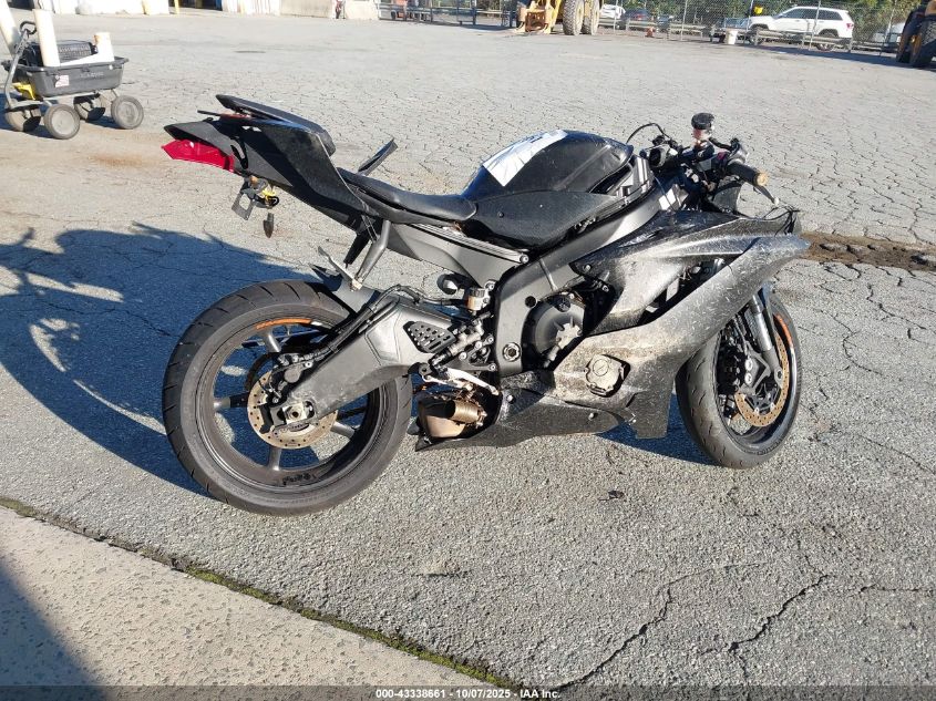 2020 Yamaha Yzfr6 VIN: JYARJ28EXLA006124 Lot: 43338661