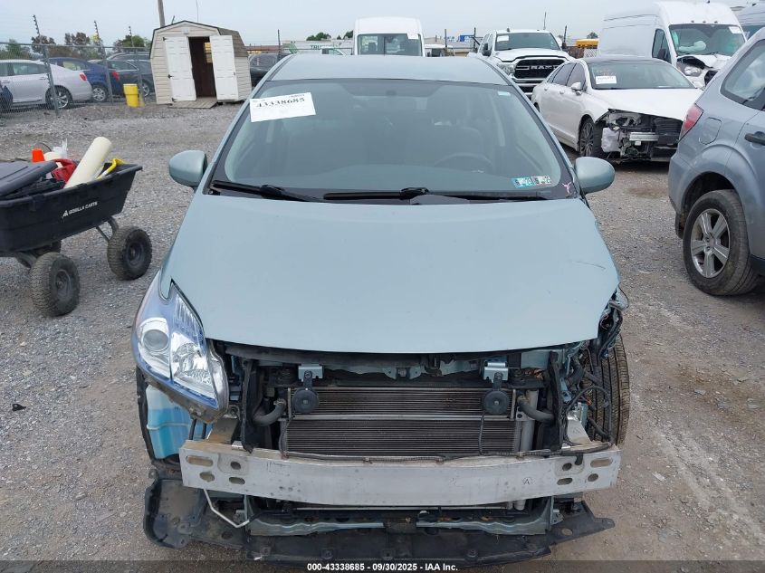 2013 Toyota Prius Plug-In VIN: JTDKN3DP0D3032342 Lot: 43338685