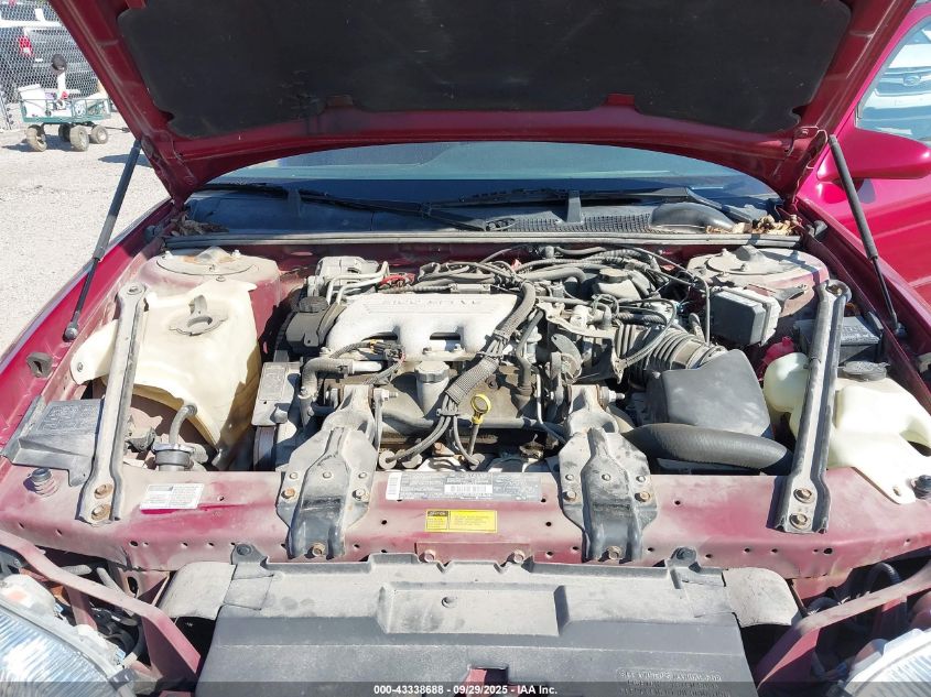 1995 Chevrolet Monte Carlo Ls VIN: 2G1WW12M3S9312779 Lot: 43338688