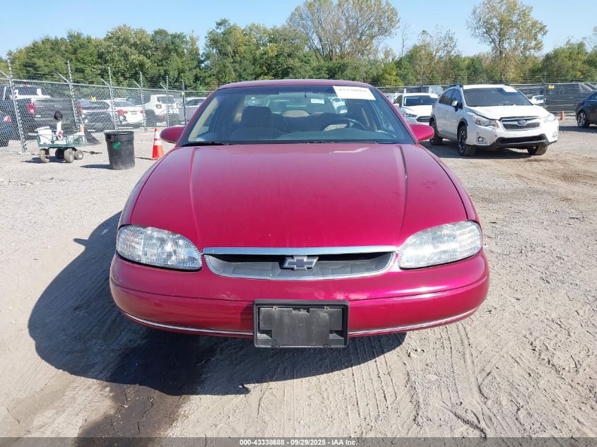 1995 Chevrolet Monte Carlo Ls VIN: 2G1WW12M3S9312779 Lot: 43338688