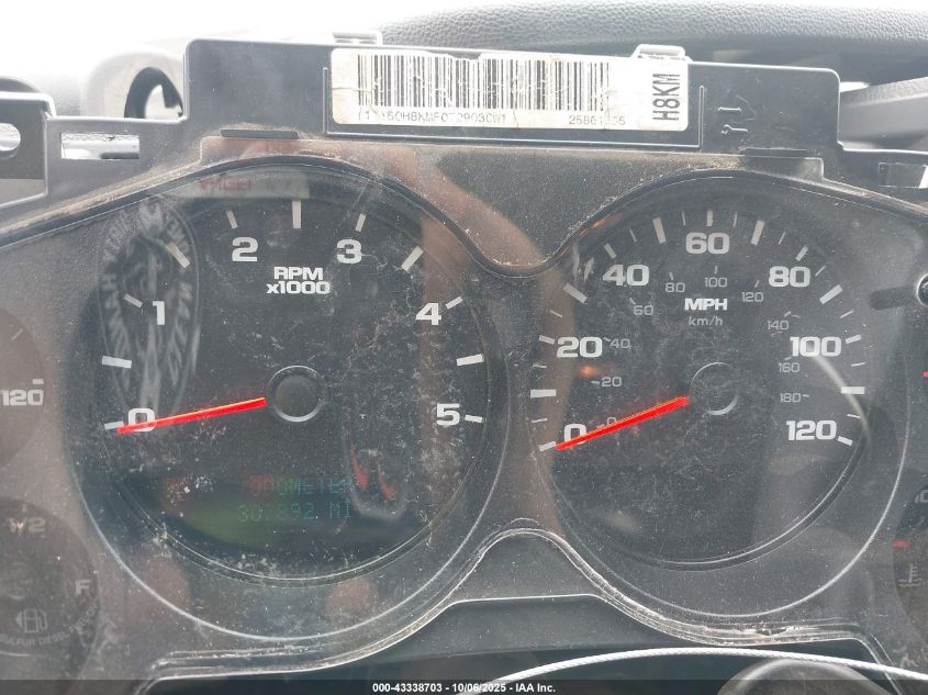 2008 Chevrolet Silverado 2500Hd Lt1 VIN: 1GCHK23688F150844 Lot: 43338703