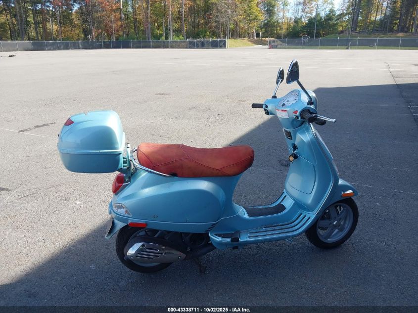 2006 Vespa Lx 150 VIN: ZAPM448F865003731 Lot: 43338711