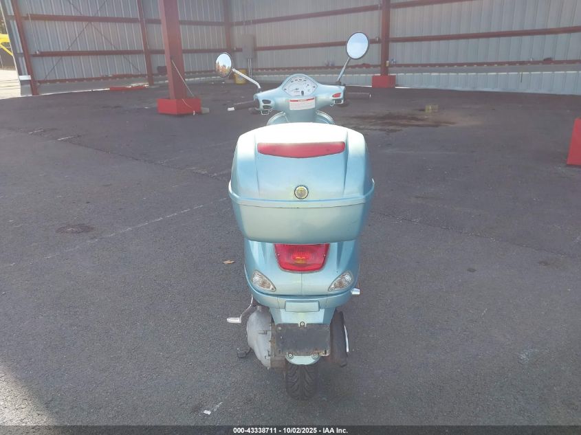 2006 Vespa Lx 150 VIN: ZAPM448F865003731 Lot: 43338711