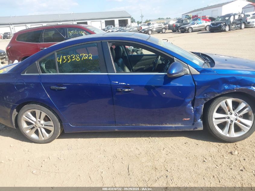 2012 Chevrolet Cruze Ltz VIN: 1G1PH5SC0C7292507 Lot: 43338722