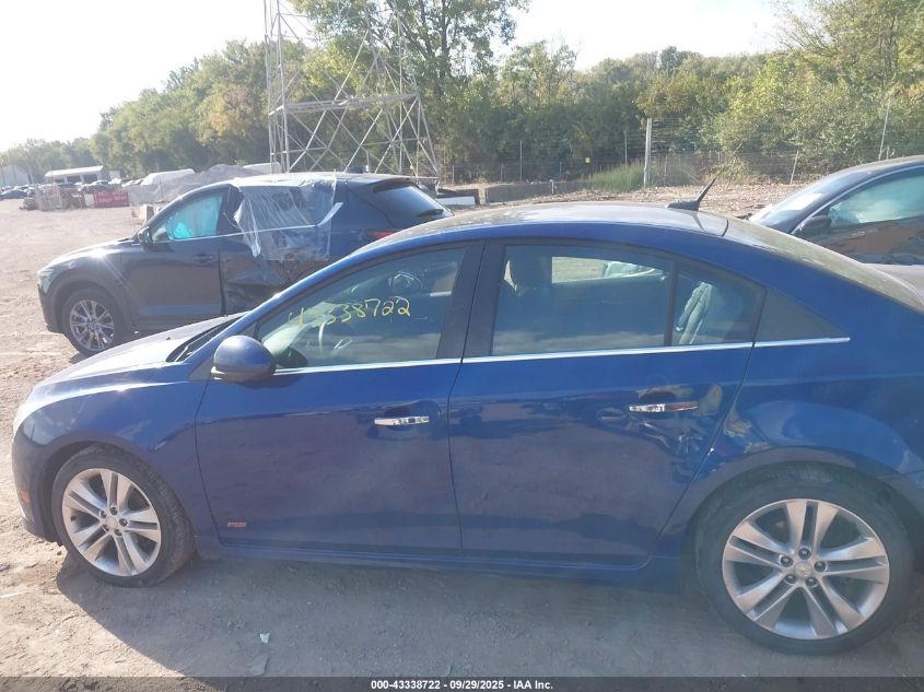 2012 Chevrolet Cruze Ltz VIN: 1G1PH5SC0C7292507 Lot: 43338722