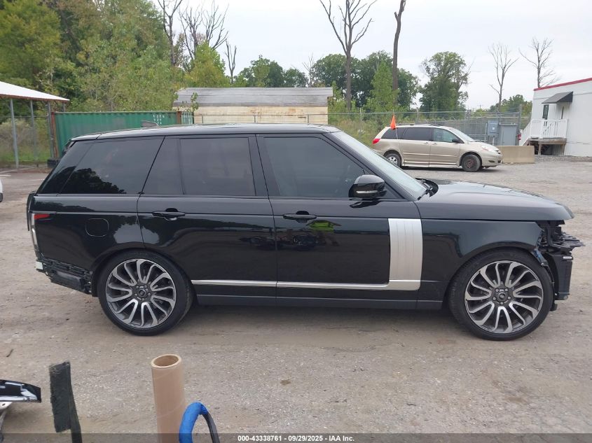 2019 Land Rover Range Rover 5.0L V8 Supercharged VIN: SALGS2RE6KA562378 Lot: 43338761