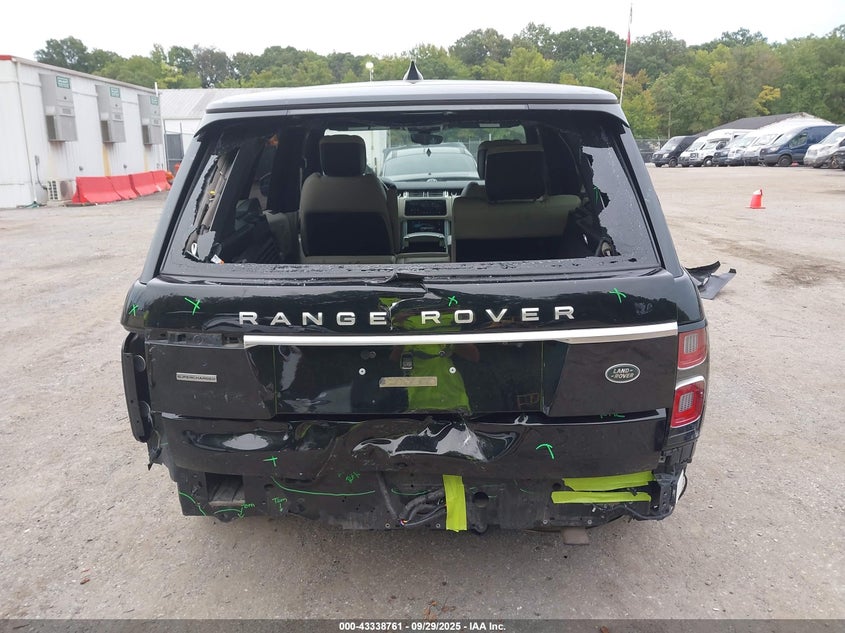 2019 Land Rover Range Rover 5.0L V8 Supercharged VIN: SALGS2RE6KA562378 Lot: 43338761