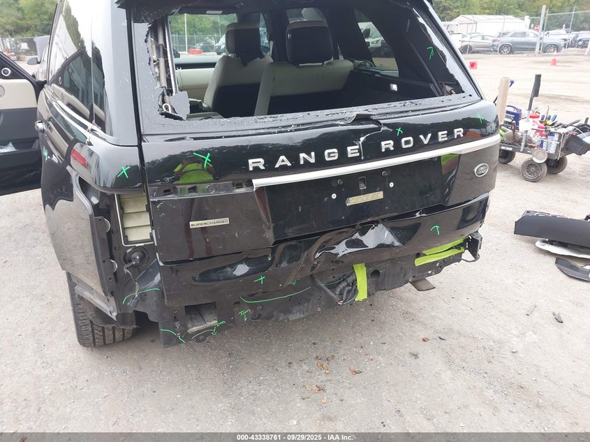 2019 Land Rover Range Rover 5.0L V8 Supercharged VIN: SALGS2RE6KA562378 Lot: 43338761