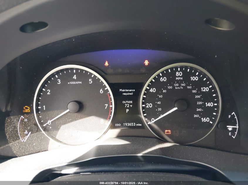 2013 Lexus Es 350 VIN: JTHBK1GG8D2081608 Lot: 43338794