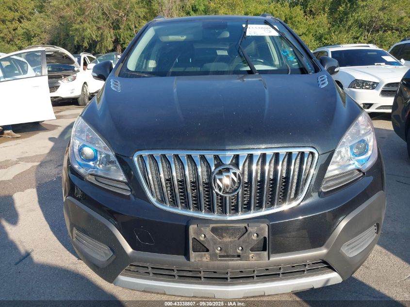 2015 Buick Encore VIN: KL4CJASBXFB165625 Lot: 43338807
