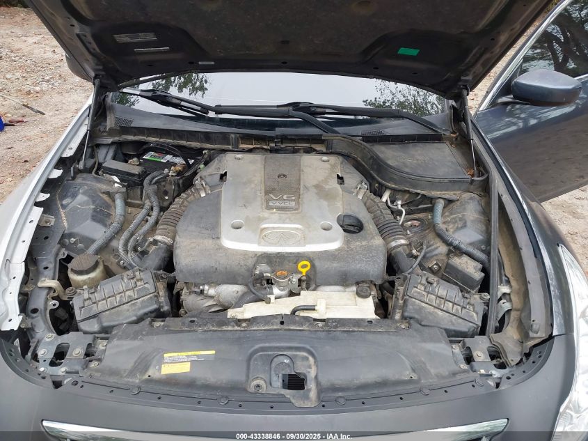 2012 Infiniti G37 Journey VIN: JN1CV6AP6CM930708 Lot: 43338846