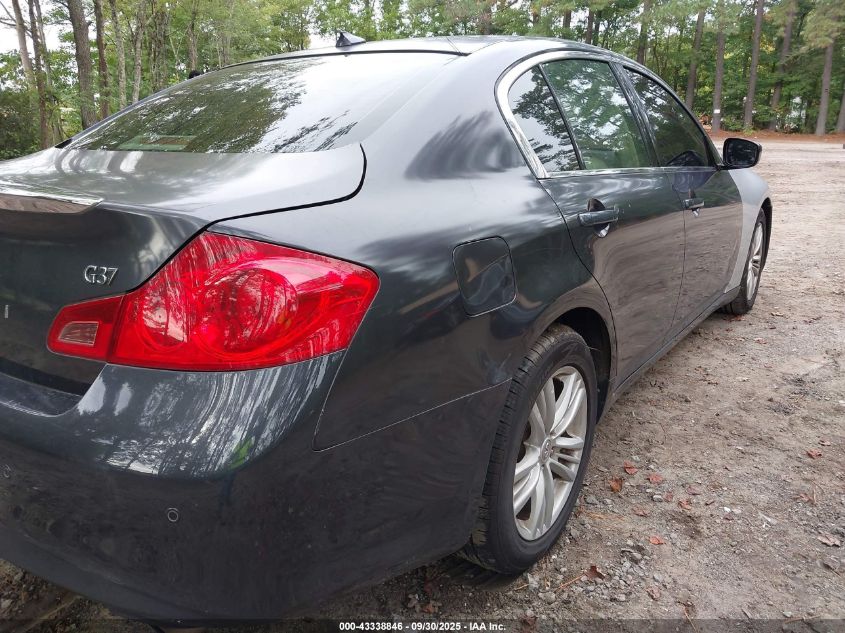 2012 Infiniti G37 Journey VIN: JN1CV6AP6CM930708 Lot: 43338846