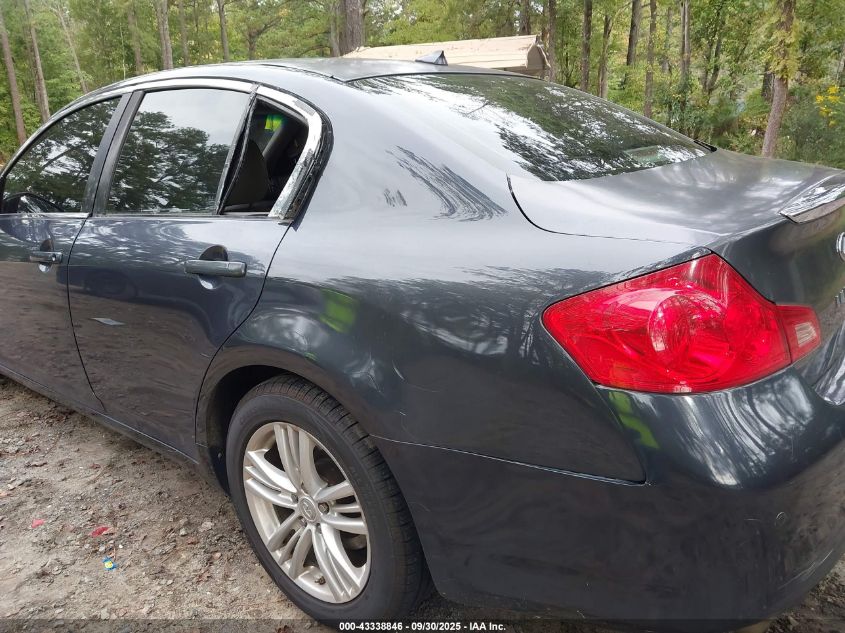 2012 Infiniti G37 Journey VIN: JN1CV6AP6CM930708 Lot: 43338846