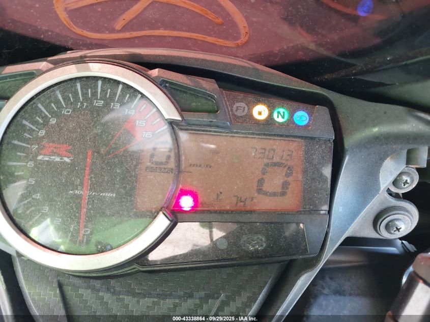 2022 Suzuki Gsx-R750 VIN: JS1GR7MA5N7100295 Lot: 43338864