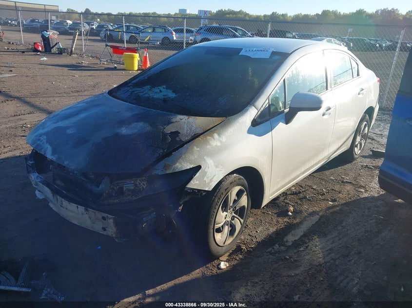2015 HONDA CIVIC LX 19XFB2F56FE004041