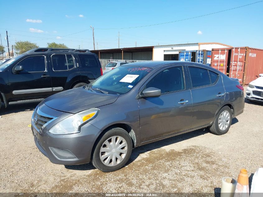 2018 Nissan Versa 1.6 Sv VIN: 3N1CN7AP0JL815972 Lot: 43338872