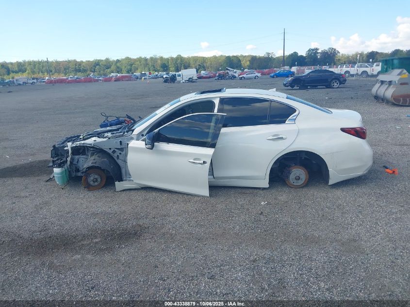 2018 Infiniti Q50 3.0T Sport VIN: JN1EV7AR8JM610755 Lot: 43338879