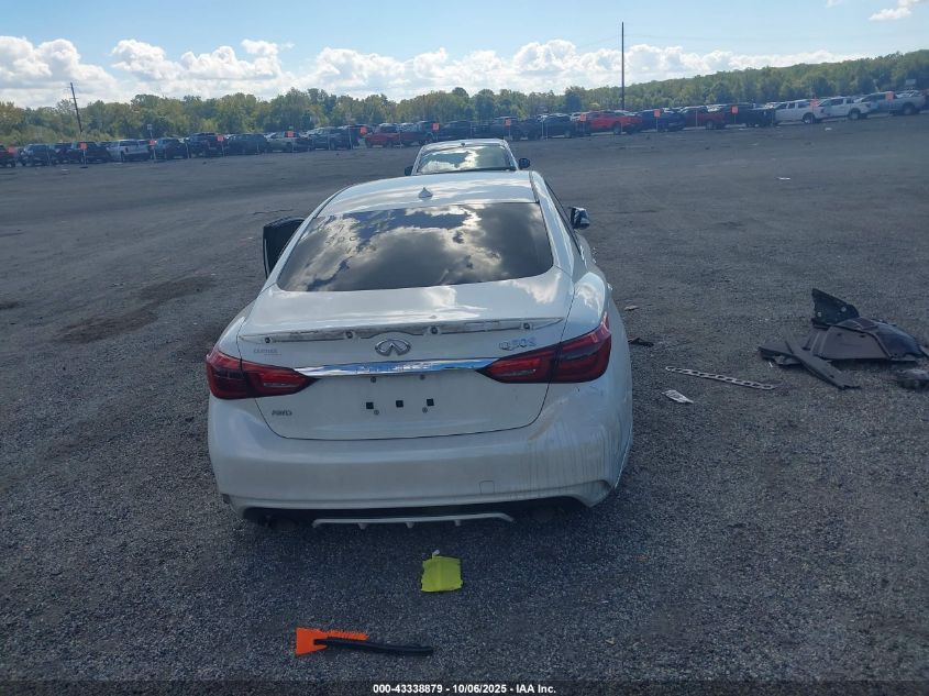 2018 Infiniti Q50 3.0T Sport VIN: JN1EV7AR8JM610755 Lot: 43338879