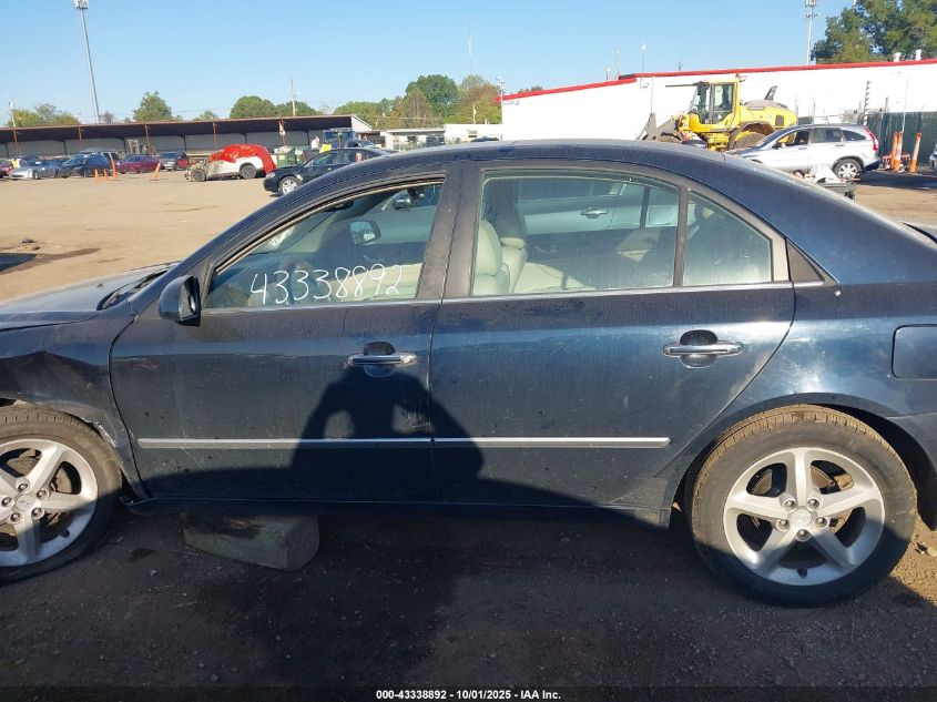 2008 Hyundai Sonata Limited/Se VIN: 5NPEU46C88H354575 Lot: 43338892