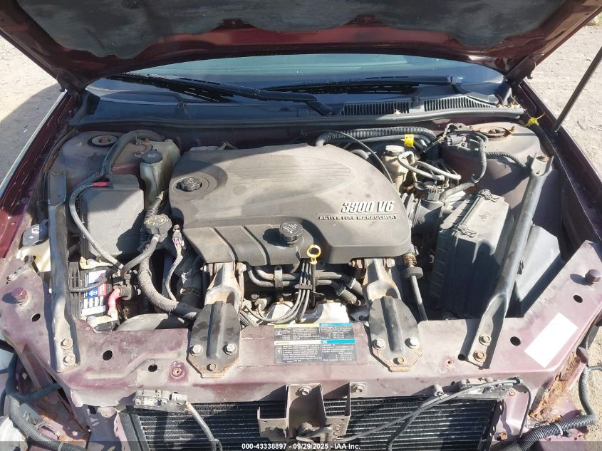 2007 Chevrolet Impala Ltz VIN: 2G1WU58R179351460 Lot: 43338897