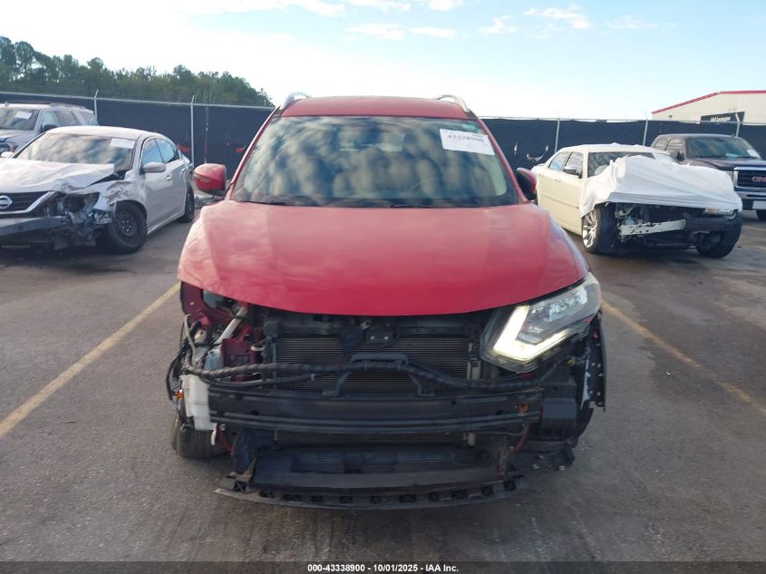 2017 Nissan Rogue Sv VIN: JN8AT2MT8HW384019 Lot: 43338900