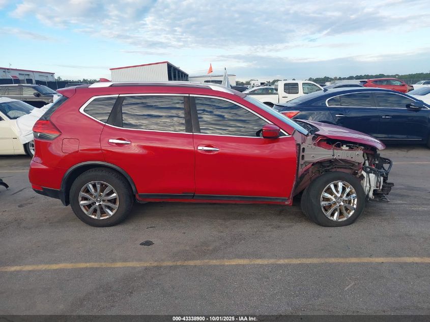 2017 Nissan Rogue Sv VIN: JN8AT2MT8HW384019 Lot: 43338900