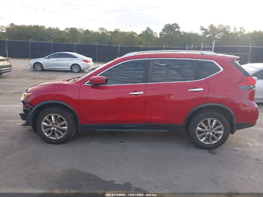 2017 Nissan Rogue Sv VIN: JN8AT2MT8HW384019 Lot: 43338900