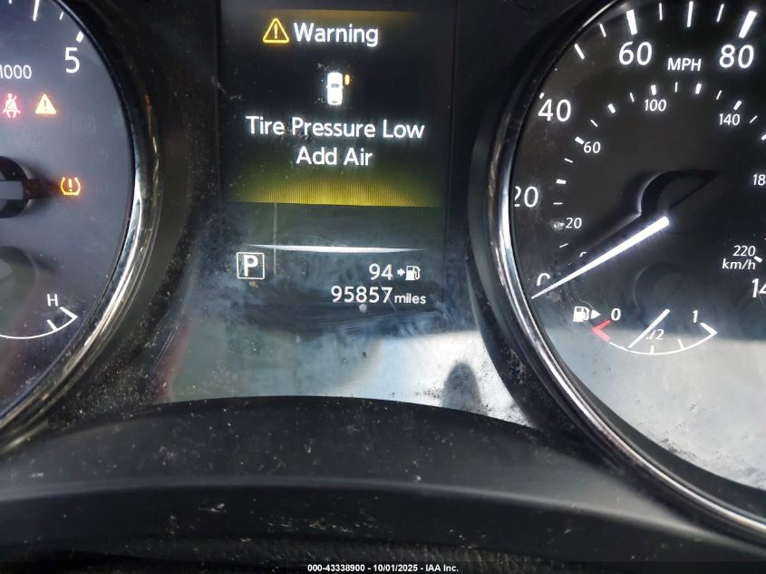 2017 Nissan Rogue Sv VIN: JN8AT2MT8HW384019 Lot: 43338900