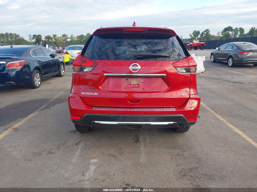 2017 Nissan Rogue Sv VIN: JN8AT2MT8HW384019 Lot: 43338900