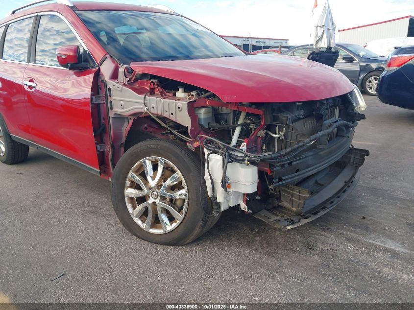 2017 Nissan Rogue Sv VIN: JN8AT2MT8HW384019 Lot: 43338900