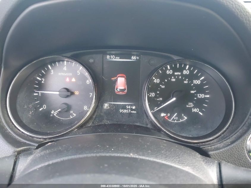 2017 Nissan Rogue Sv VIN: JN8AT2MT8HW384019 Lot: 43338900