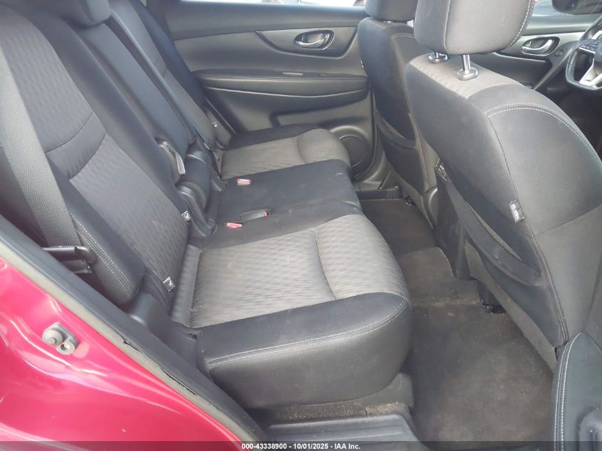 2017 Nissan Rogue Sv VIN: JN8AT2MT8HW384019 Lot: 43338900