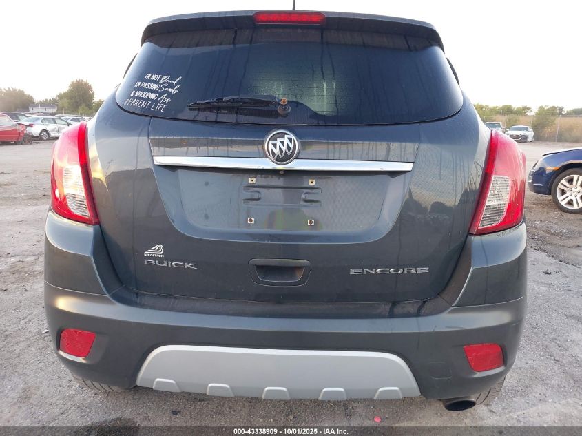 2016 Buick Encore Convenience VIN: KL4CJBSB4GB633016 Lot: 43338909