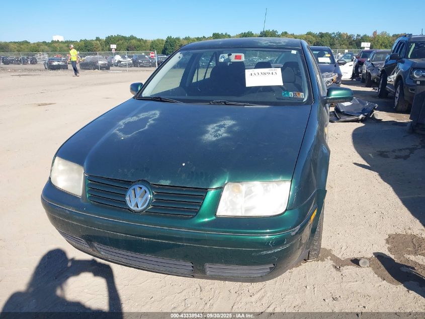 1999 Volkswagen Jetta Gls Vr6 VIN: 3VWSE29M6XM036095 Lot: 43338943